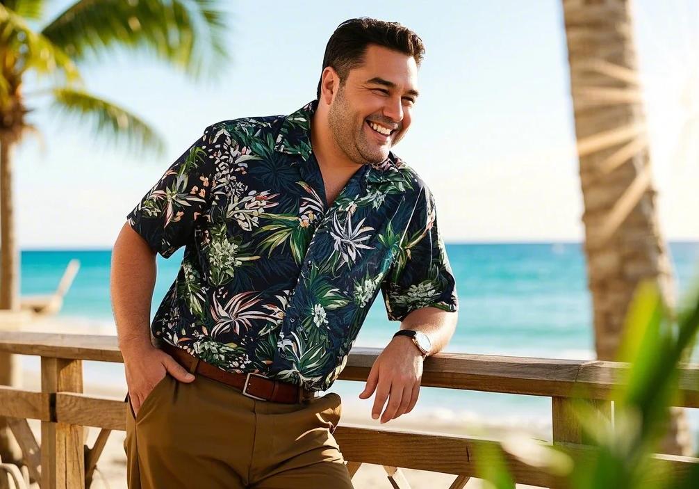 big and tall Hawaiian shirts