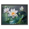 Lotus-11CT Stamped Cross Stitch Kit(40x50cm)