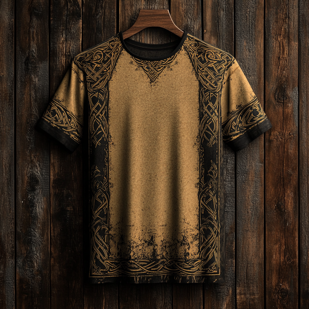 Men's Vintage Viking Totem Knot T-Shirt / Rvogue / Rvogue