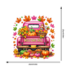 (US Local)Fall Truck DIY Diamond Art Pendant Diamond Painting Set for Wall Window