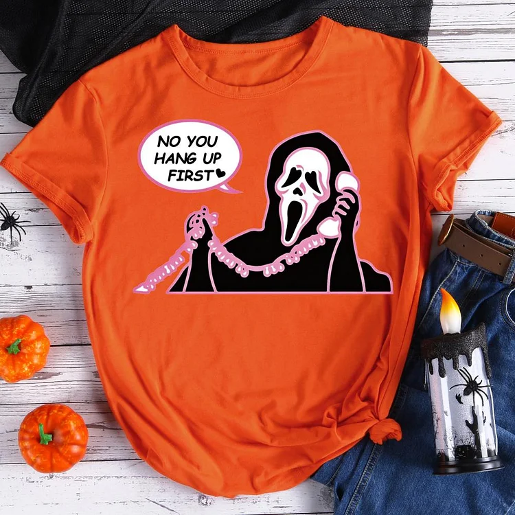 Halloween Funny Horror Movie Fan T-Shirt-06978