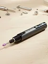39Pcs Portable Cordless Engraving Pen with LED Digital Display Mini Electric Rotary Tool Kit 6-Speed Adjustable Rechargeable Multifunctional Tools for DIY Sanding Polishing Drilling