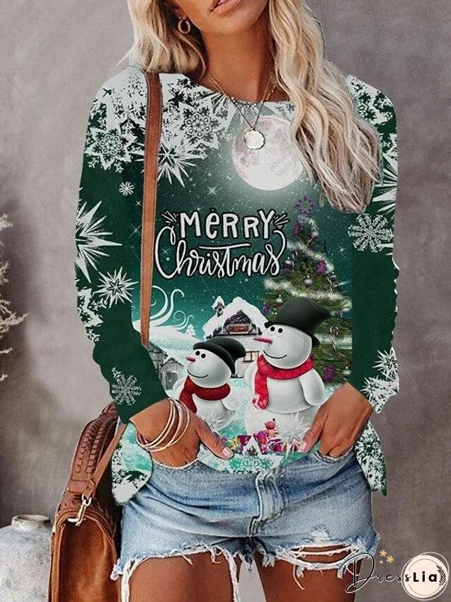 Ugly Christmas Shirt Women's Reindeer