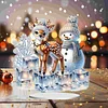 Diamond Painting Acrylic Snowman Desktop Ornaments Kit