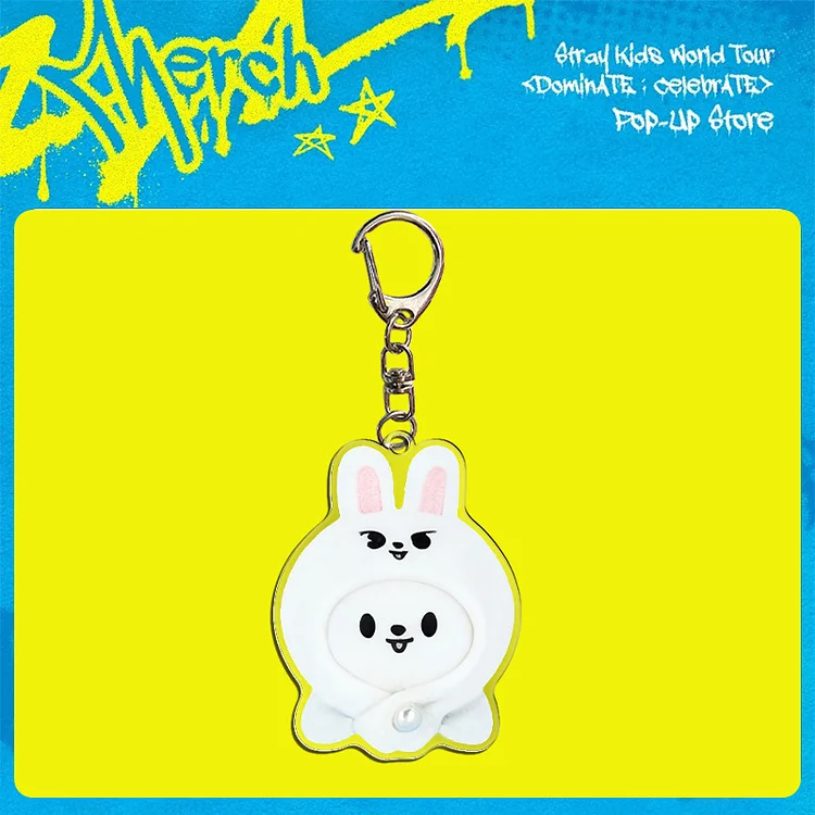 StrayKids UNLOCK ソウルコン キーリング バンチャン Stray Kids World Tour Dominate: celebrATE Skzoo Acrylic keychain