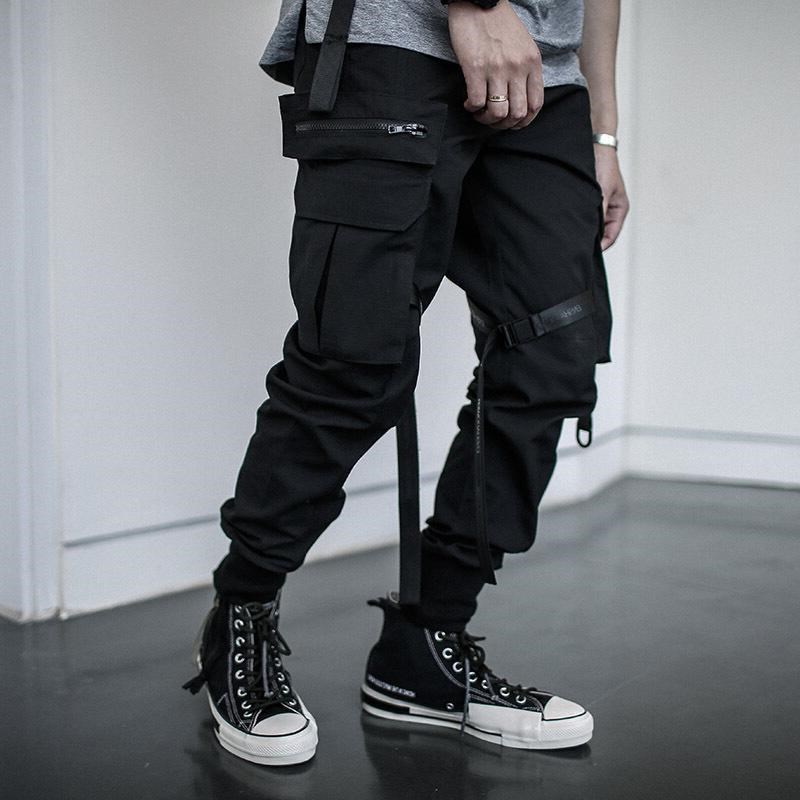 Techwear Banded Drawstring  Cargo Pants (2.0) / TECHWEAR CLUB / Techwear