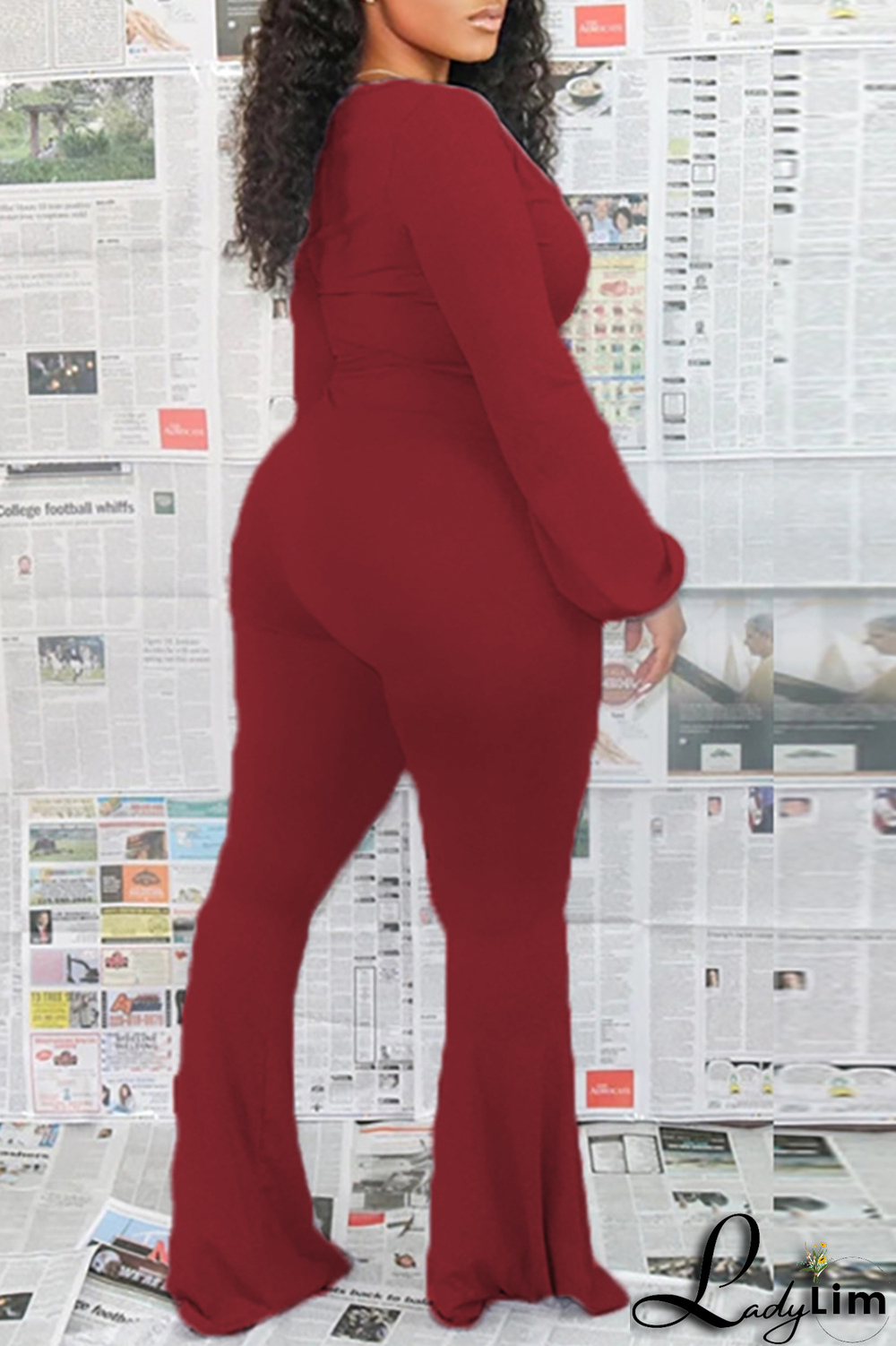 Army Green Casual Print Patchwork V Neck Skinny Jumpsuits