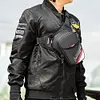 Men Motorcycle Thigh Bag Waterproof Multifunctional Waist Bag for Cycling Travel