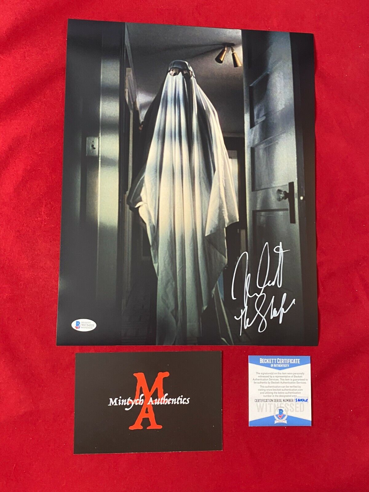 NICK CASTLE AUTOGRAPHED SIGNED 11x14 Photo Poster painting! HALLOWEEN MICHAEL MYERS! BECKETT COA