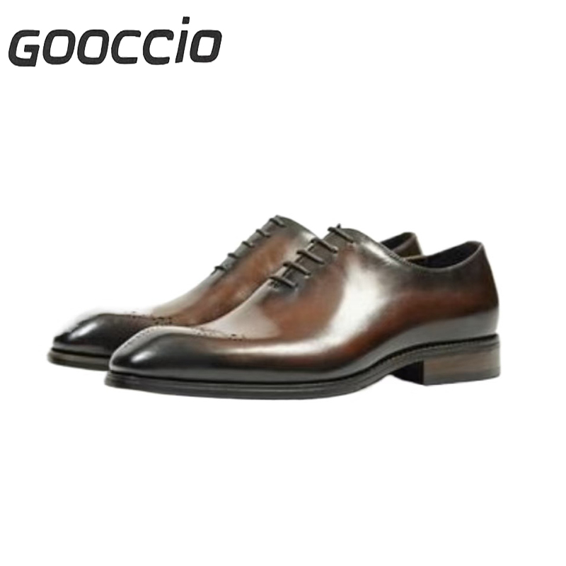 CW196 Cowhide Dress Shoes/Oxford Shoes For Men  GOOCCIO   