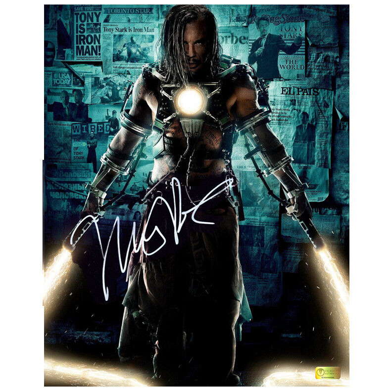 Mickey Rourke Autographed Iron Man 2 Whiplash 16x20 Photo Poster painting