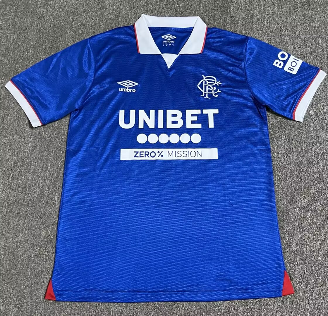 2025/2026 Rangers Home Football Shirt