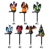 Resin Guardian Solar Garden Stake Light Waterproof Outdoor Figurine