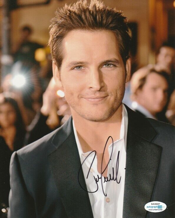 TWILIGHT ACTOR PETER FACINELLI SIGNED 8x10 Photo Poster painting #1 NURSE JACKIE ACOA COA