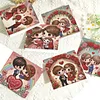 6pcs Valentine DIY Diamond Art Greeting Cards Thank You Cards