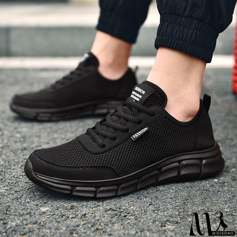 MidiSono - Large Size Cozy Modern Running Sports Sneaker for Men