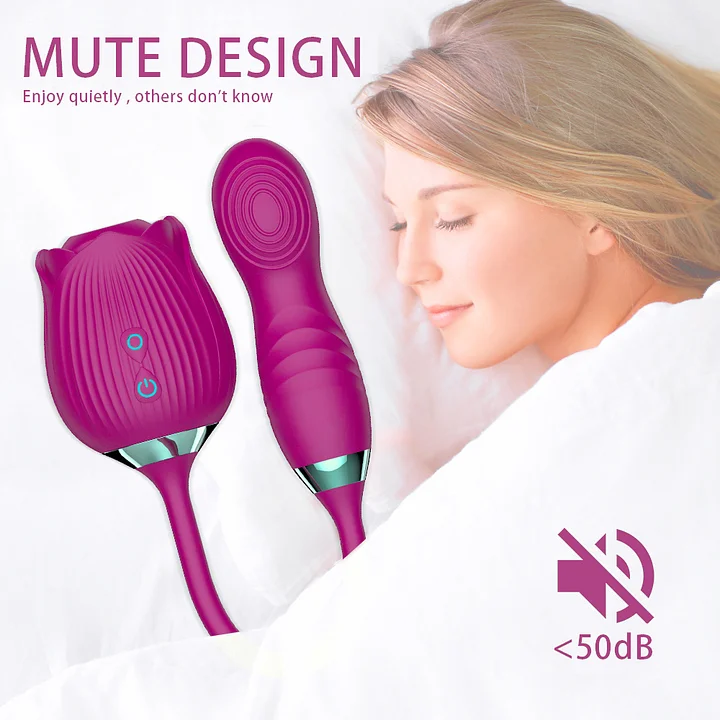 Rose toy with Dildo