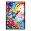 (US Local)Special Shaped Flower Butterfly Diamond Painting Journal Notebook Kit