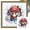 Winter Mario-11CT Stamped Cross Stitch 40*40cm/15.75*15.75in tapestrymarket