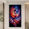 Flaming Phenix-11CT Stamped Cross Stitch 40*70cm/15.75*27.56in(Big Size)