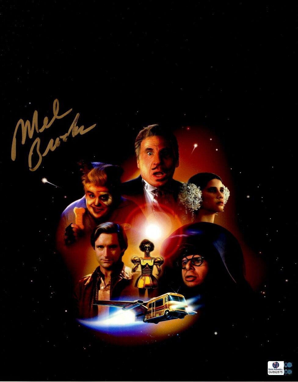 Mel Brooks Signed Autographed 11X14 Photo Poster painting Spaceballs Director GV892875