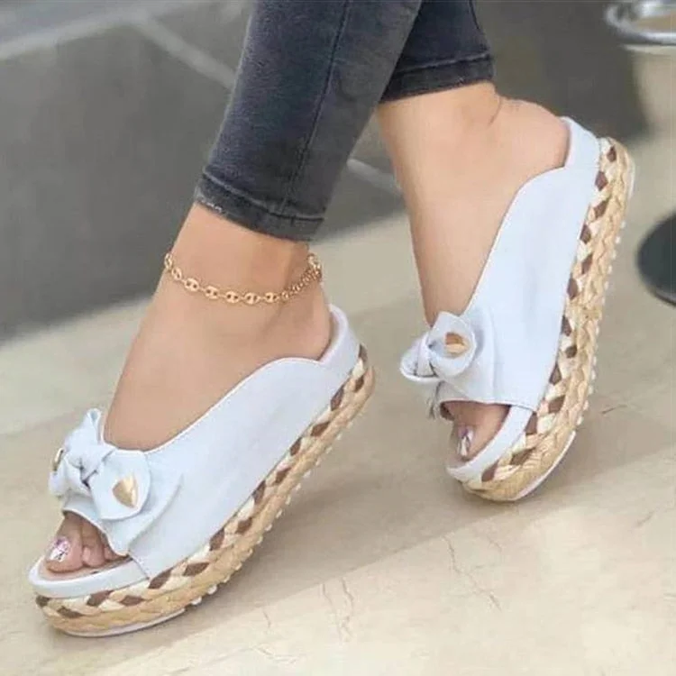 Women Sandals Sweet Summer Shoes Women Low Heels Sandals Slip On Flat Shoes Female Slippers Casual Chaussure Femme Beach Sandals