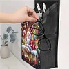 DIY Christmas Gnome Diamond Painting Storage Bag Sundries Holder Bag