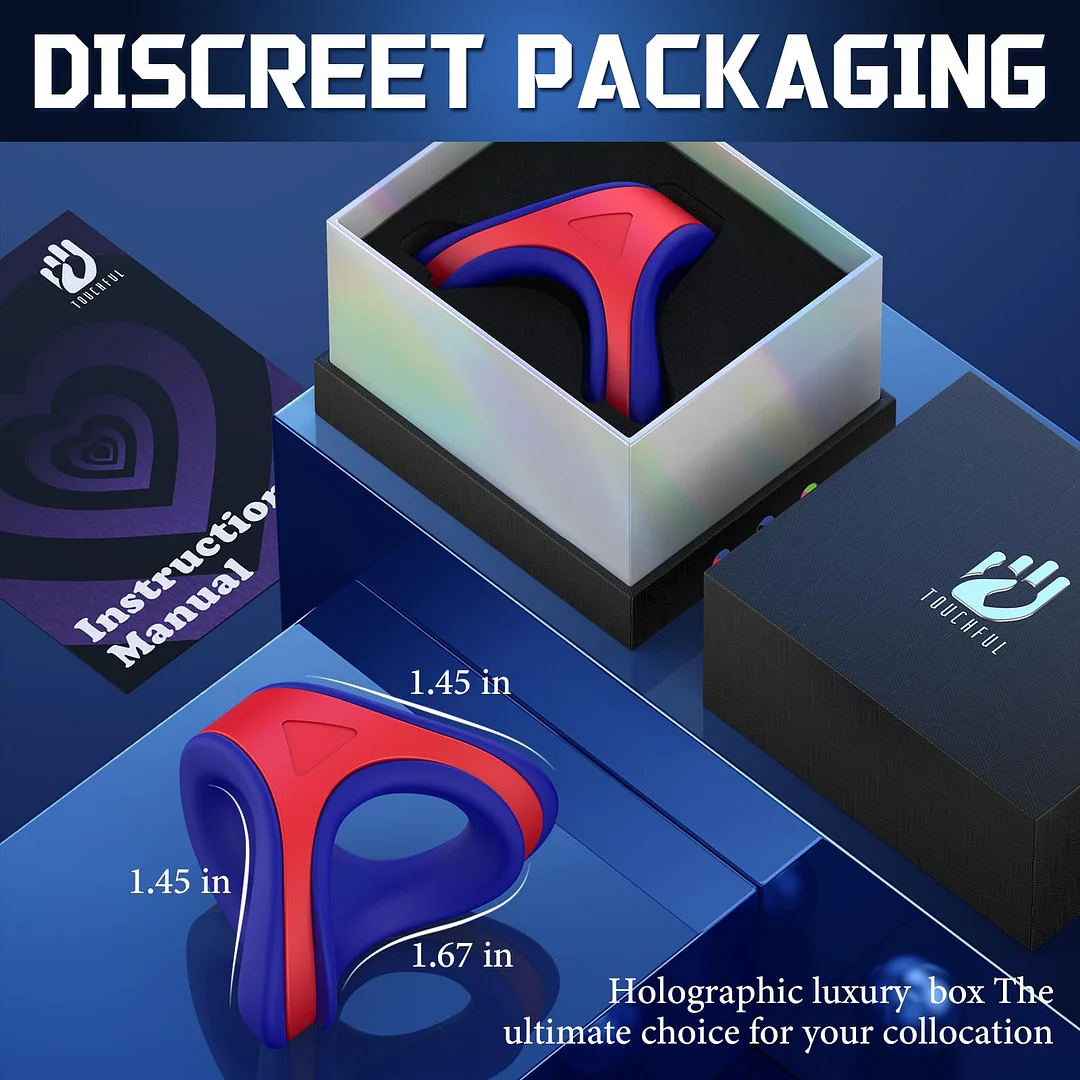 Velcor &ndash; Adjustable Dual-ring Silicone Cock Ring | Stretchable Silicone Design For More Controlled Performance