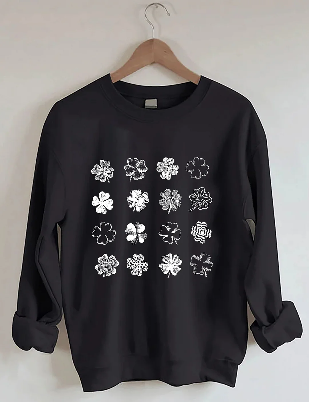 Shamrocks St. Patrick's Day Sweatshirt 