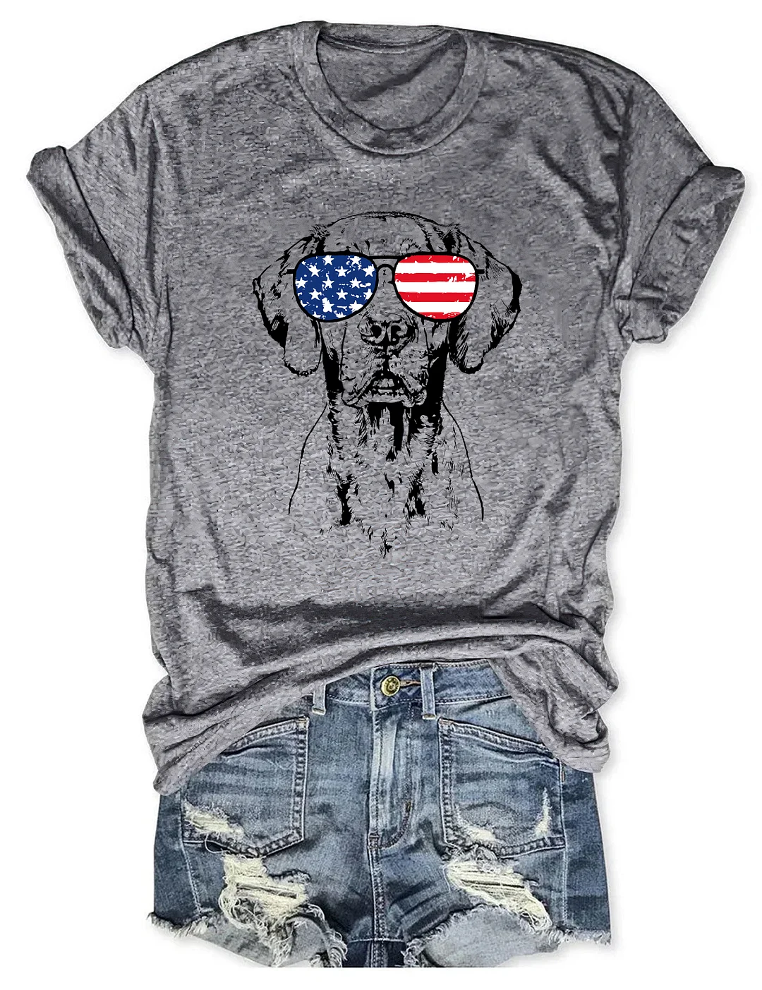 Dog 4th Of July T-shirt