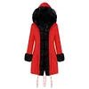 Women Fur Collar Jacket Winter Coat