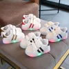 Boys Girls Infant Tennis LED Lighted Classic Leisure Sneakers Cute Casual Shoes