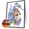 uk.everydayedeals (Limited Stock)Diamond Painting - Full Round - Flower Bird Nestle