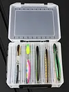 Double Sided 10/14/18 Compartment Fishing Hook Bait Case for Storage Big Baits