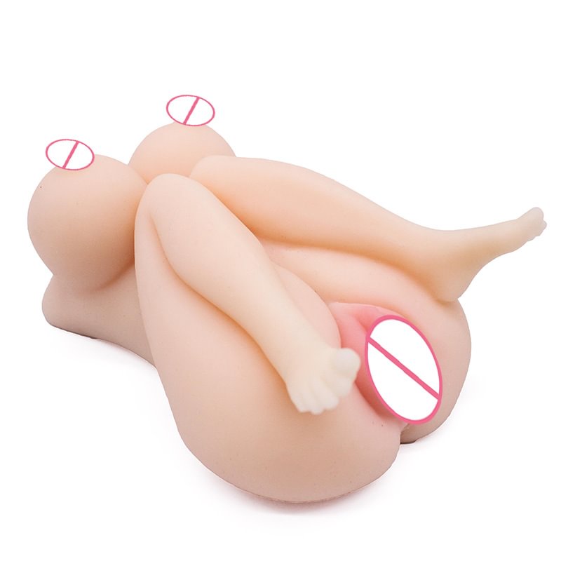Male Masturbation Device Solid Doll Kneeling Airplane Cup Two Hole Adult Fun