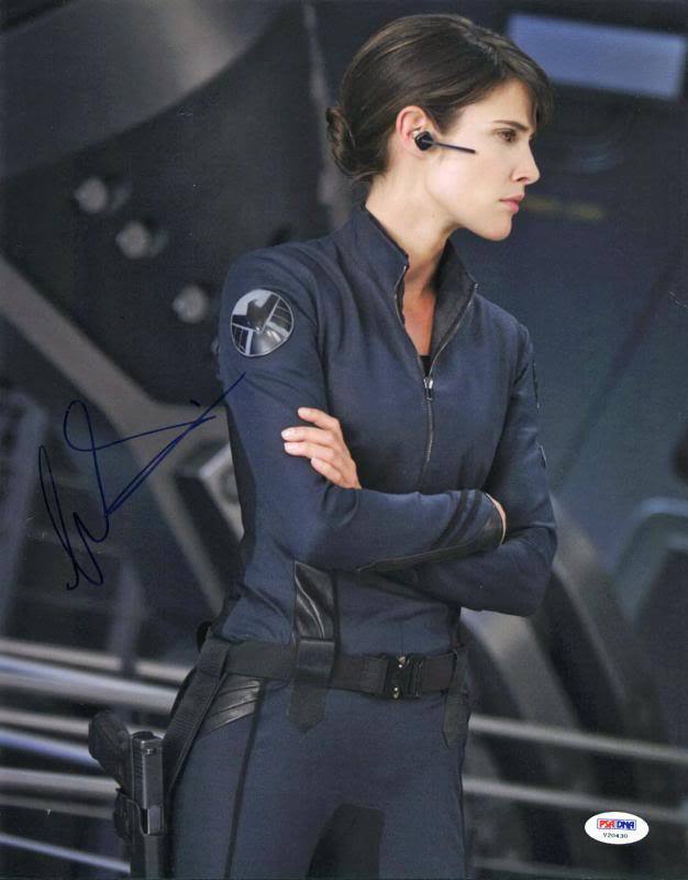 Cobie Smulders The Avengers Signed Authentic 11X14 Photo Poster painting PSA/DNA #V20430
