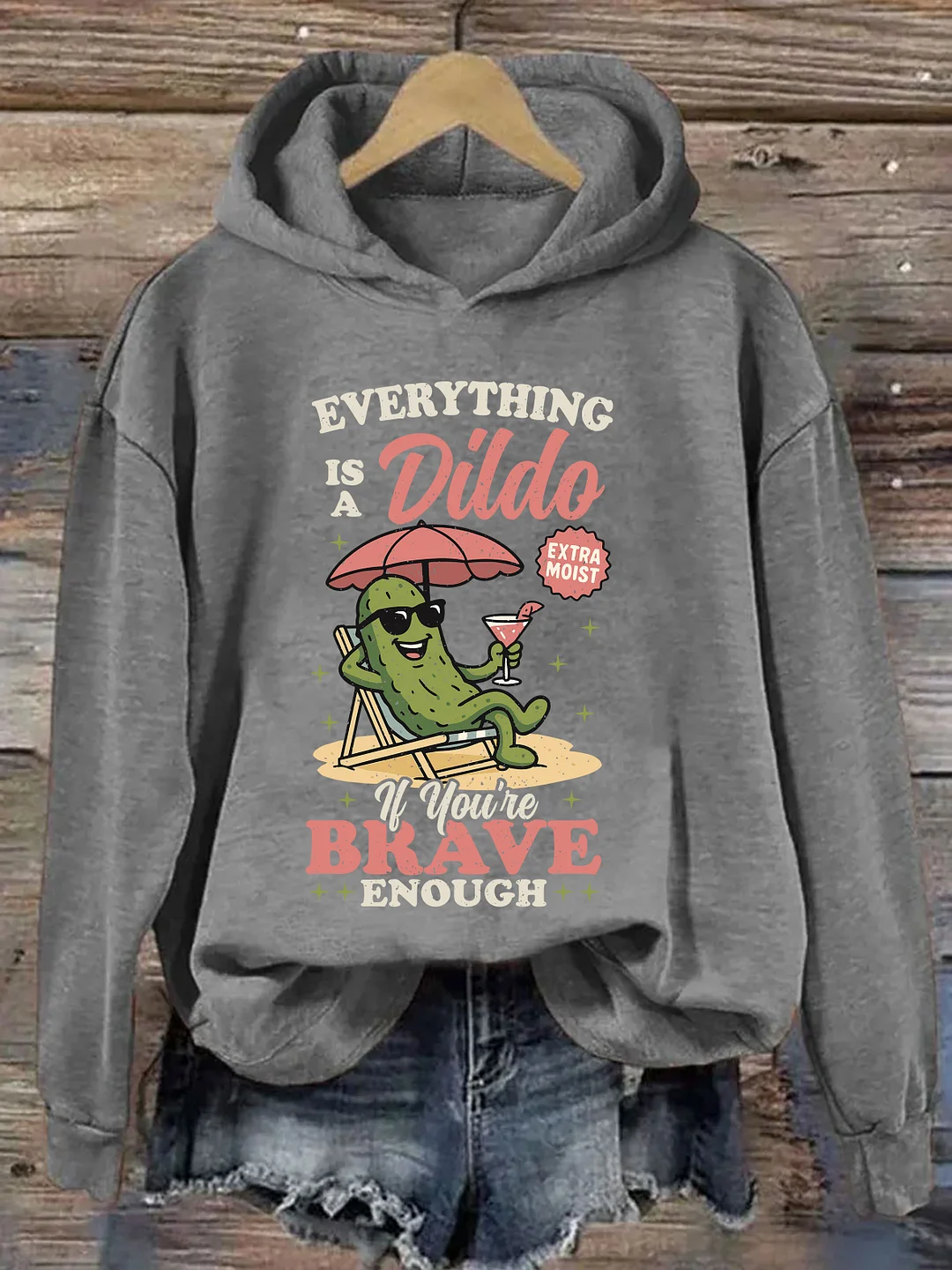 If You&rsquo;re Brave Enough Hoodie