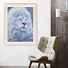 5D DIY Special Shaped Diamond Painting Lion Cross Stitch Embroidery Kits