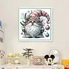 Snowflake Gnome-11CT Stamped Cross Stitch 40*40cm/15.75*15.75in tapestrymarket