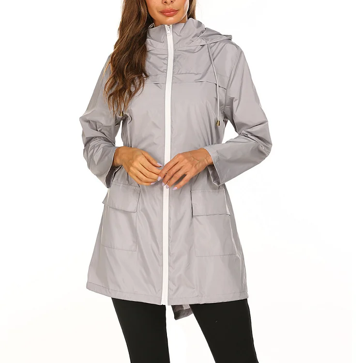 Fashion Versatile Comfortable Seasonal Women'S Raincoat Flusfy