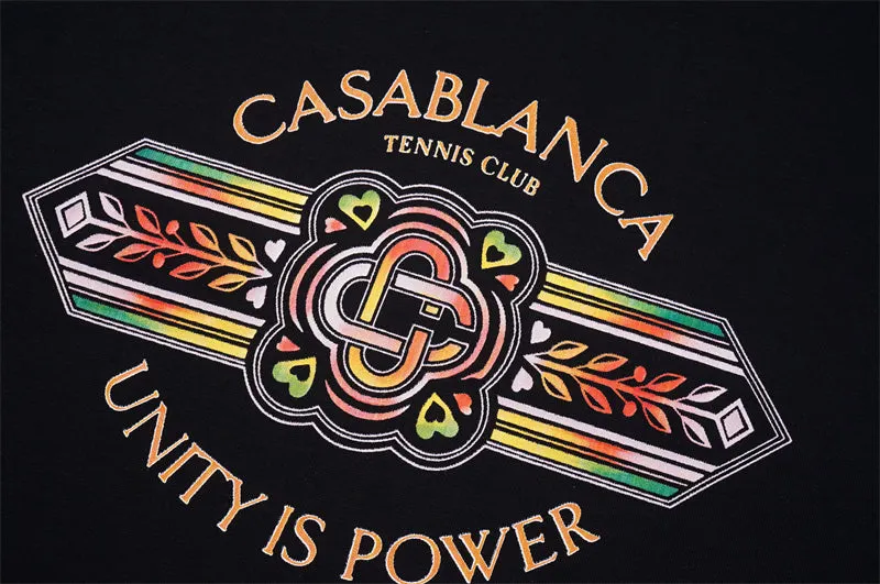 Casablanca 2023 new fashion T-shirt short sleeves