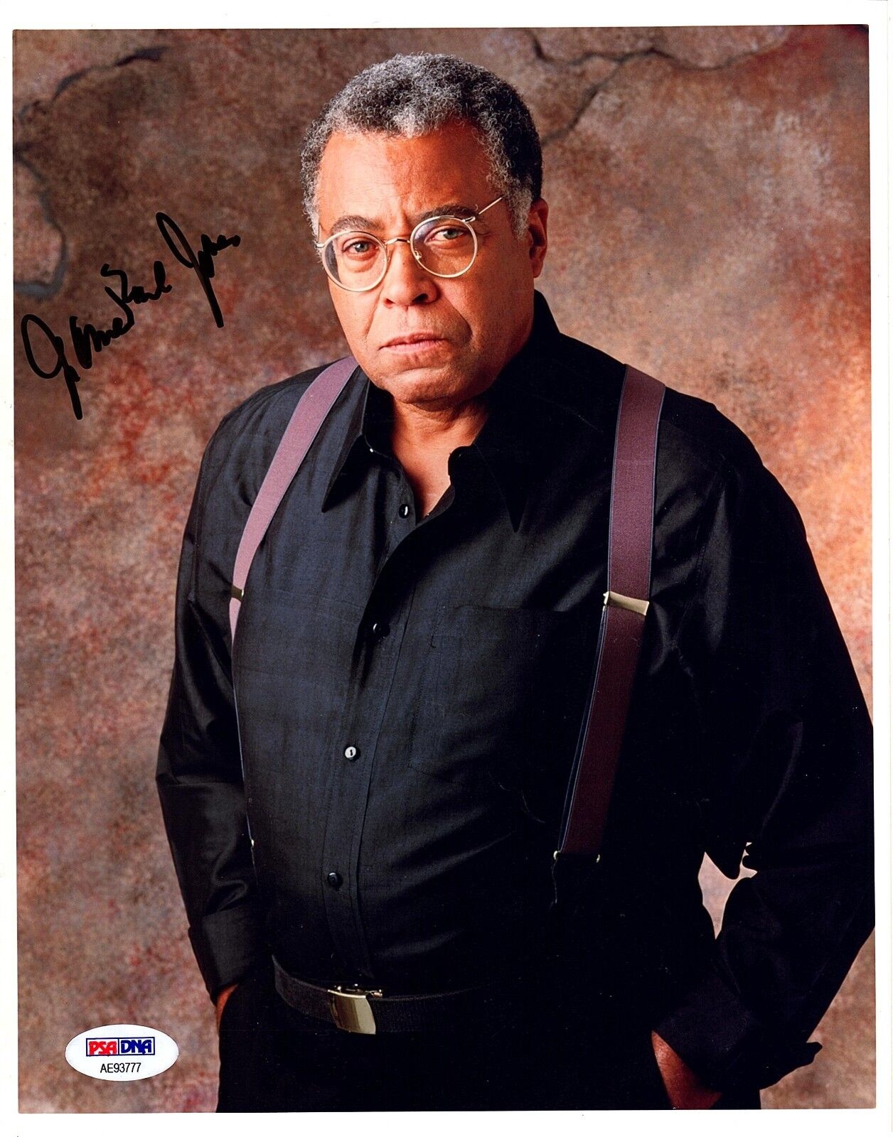 JAMES EARL JONES Signed 8X10 Photo Poster painting Conan, Darth Vader Star Wars PSA/DNA #AE93777