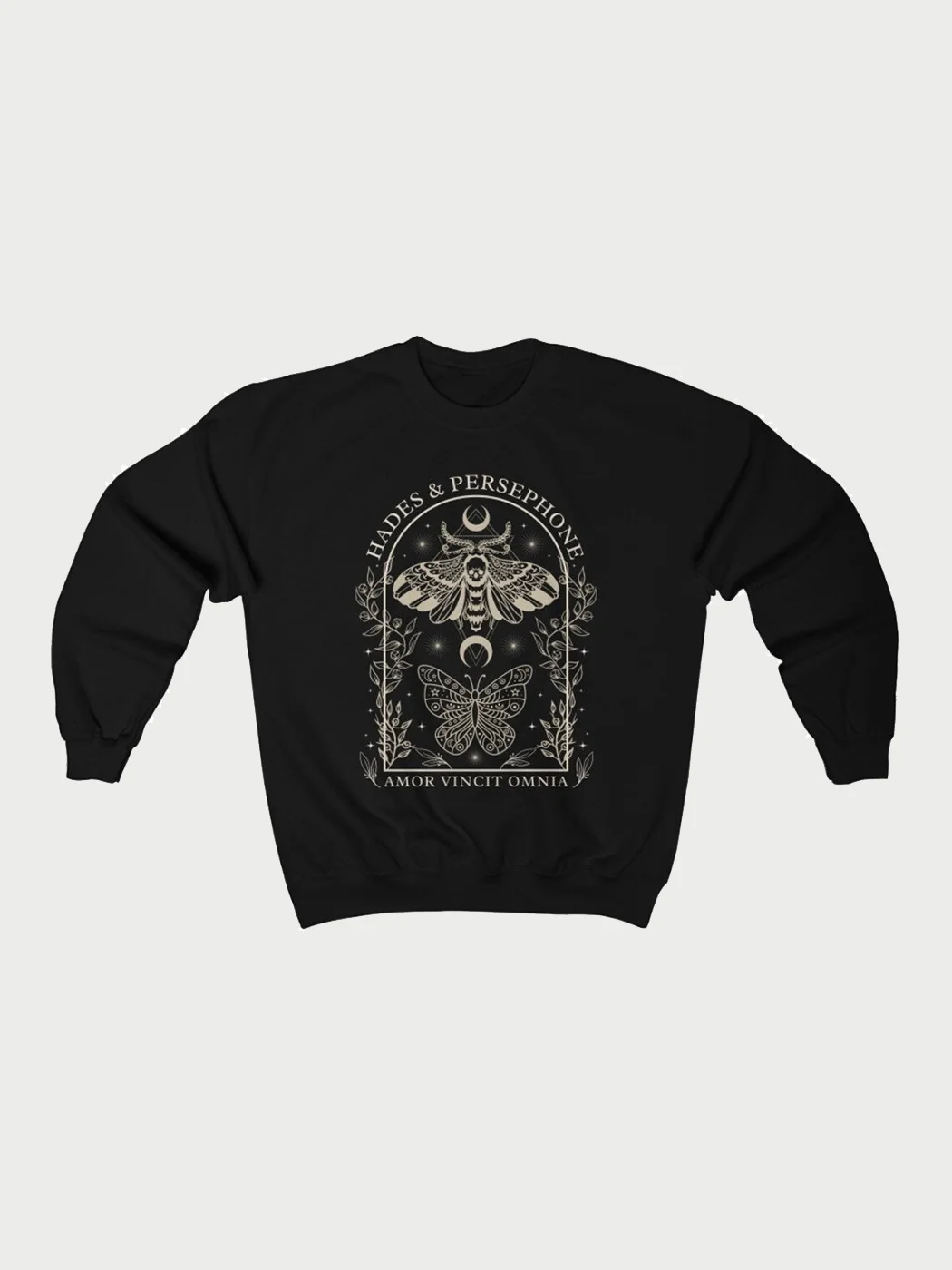 Hades And Persephone Moth And Butterfly Mythology Sweater