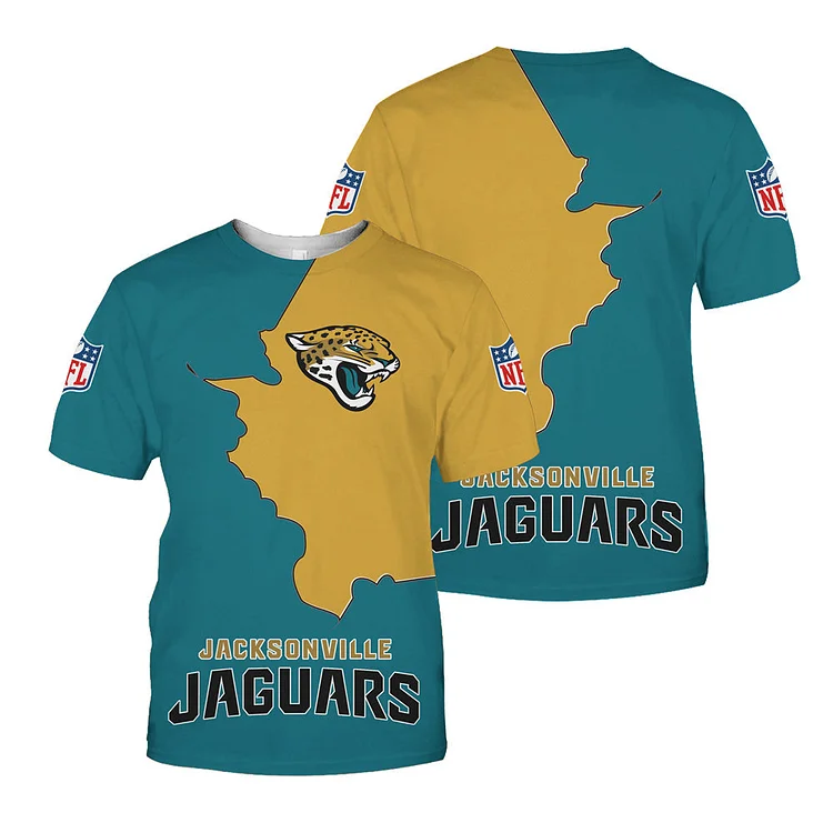 Jacksonville Jaguars All Over Print T-Shirt