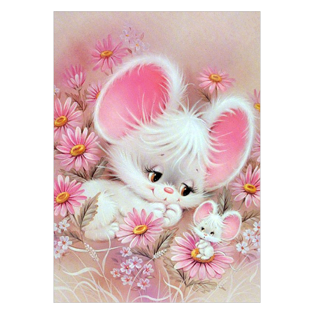 

Cartoon Mouse - Special Shaped Diamond Painting - 40*30CM, 501 Original