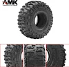 AMK 4pcs RC Tires 1.9inch RC Rubber Tyre Set Wheel Tires 120X50MM for 1/10 RC Crawler T-raxxas TRX4 TRX6 A-xial SCX10 AXI03007 90046 BRX10 Wheel