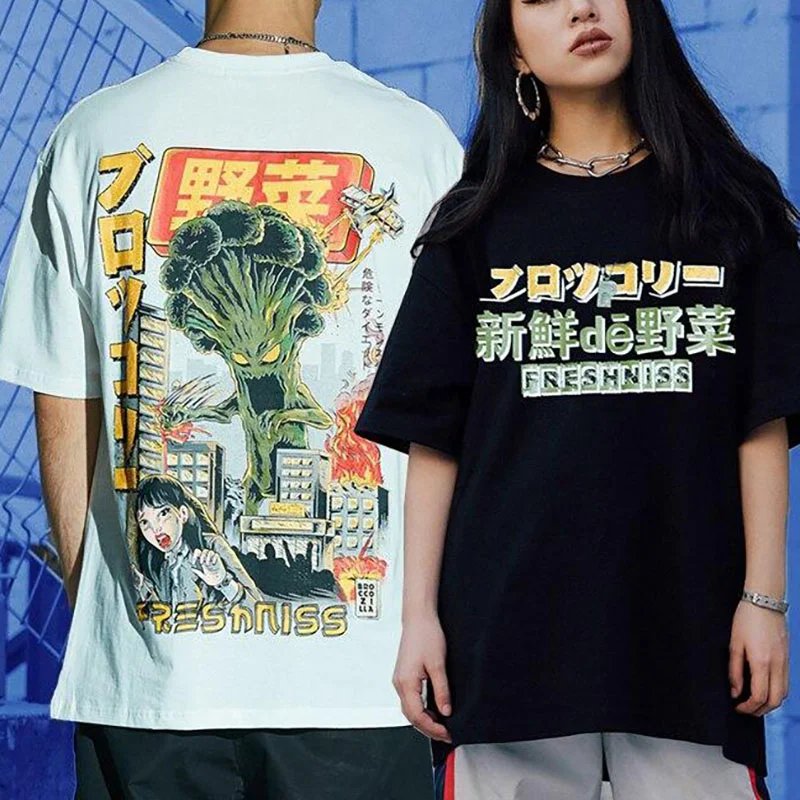 Eat Your Vegetables Couple T-Shirt Techwear Shop