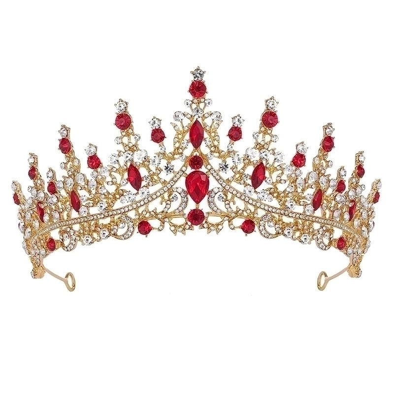 Elegant Shiny Crown Rhinestone Crown