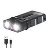 Rechargeable EDC Flashlight 1100 Lumens Torch Portable Flat Pocket Flashlight