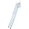 [US Local Warehouse] Ceiling Mount Attic Ladder Hidden Retractable Loft Ladder W/Pull Rod (Blue)